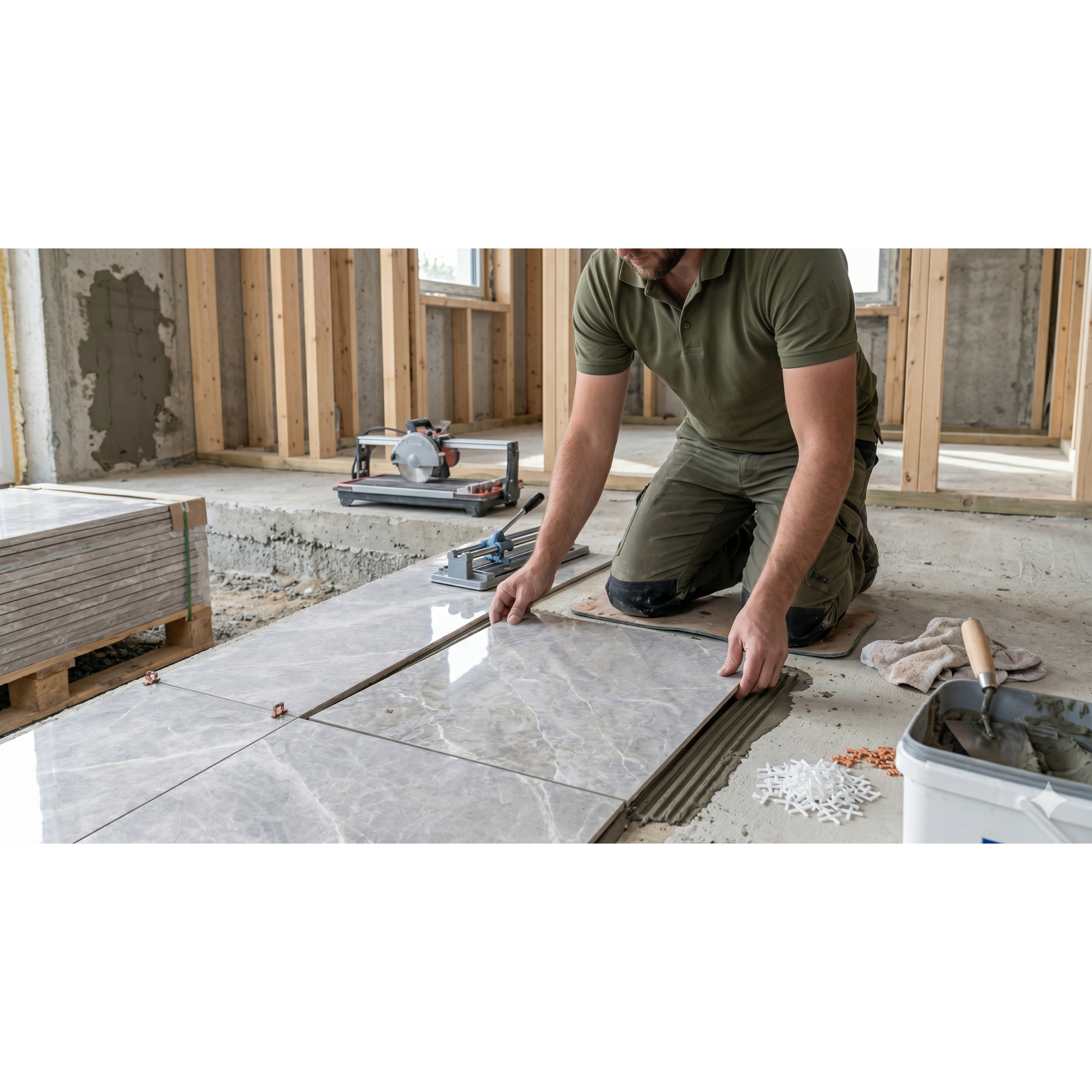 SUPPLY AND INSTALL TILES
