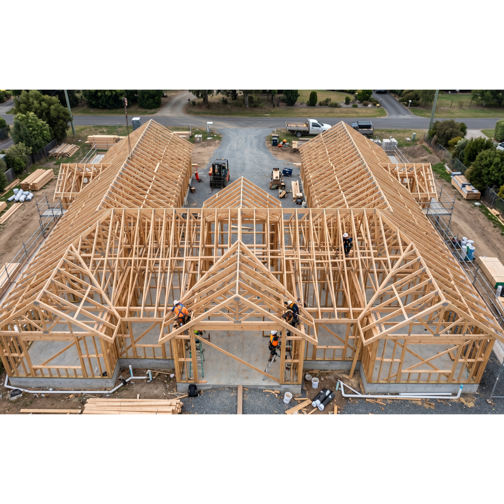 SUPPLY AND INSTALL FRAME AND TRUSES