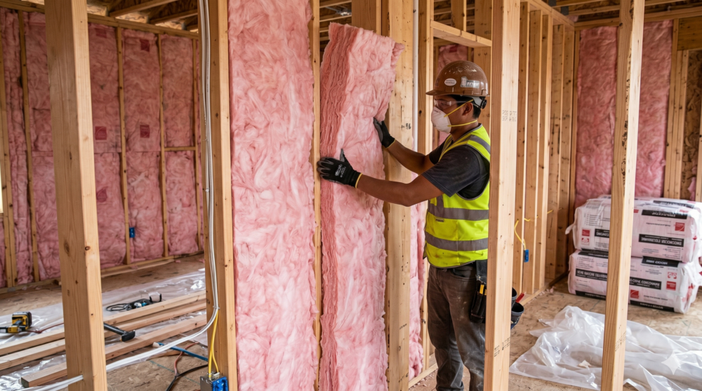 SUPPLY AND INSTALL INSULATION