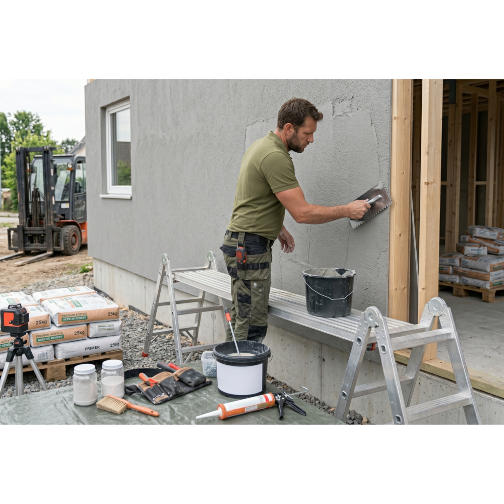 SUPPLY AND INSTALL RENDER