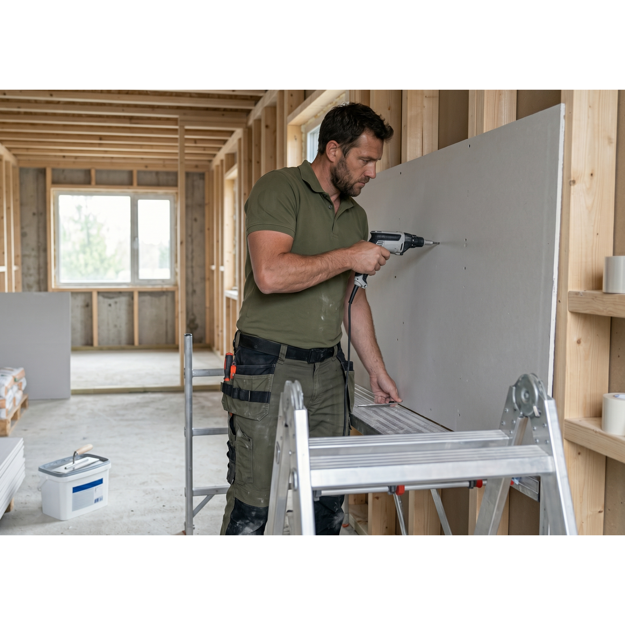 SUPPLY AND INSTALL PLASTERBOARD