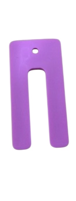 Window Plastic Packer 5mm x 75mm Pink [200]